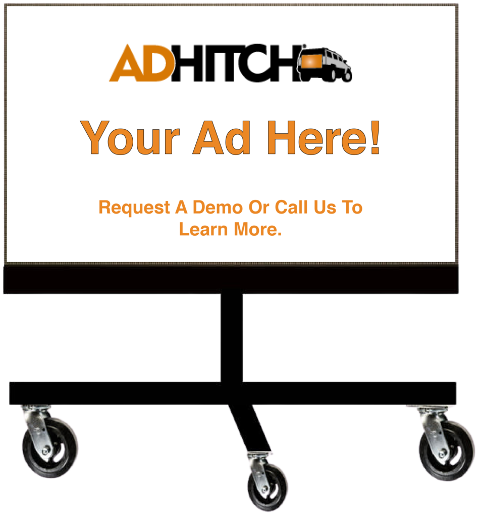 AdHitch Portable Mobile Billboards